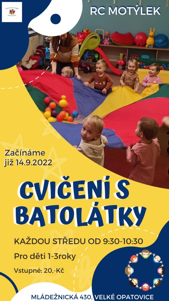 CVIČENÍ S BATOLÁTKY - OD ZÁŘÍ 2022