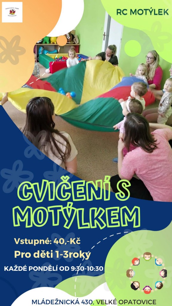 CVIČENÍ S MOTÝLLKEM - OD ZÁŘÍ 2026