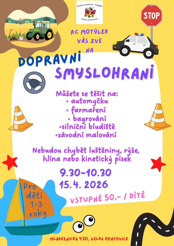 DOPRAVNÍ SMYSLOHRANÍ - DUBEN