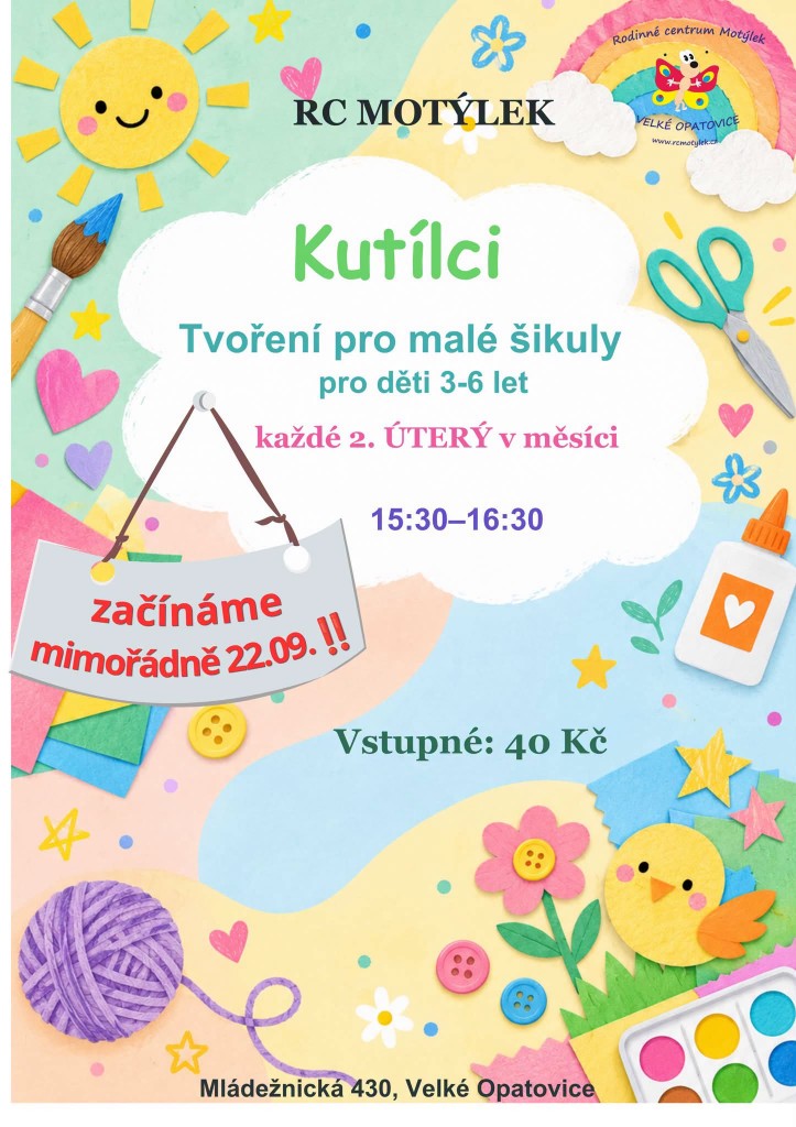 KUTÍLCI - PODZIM 2026