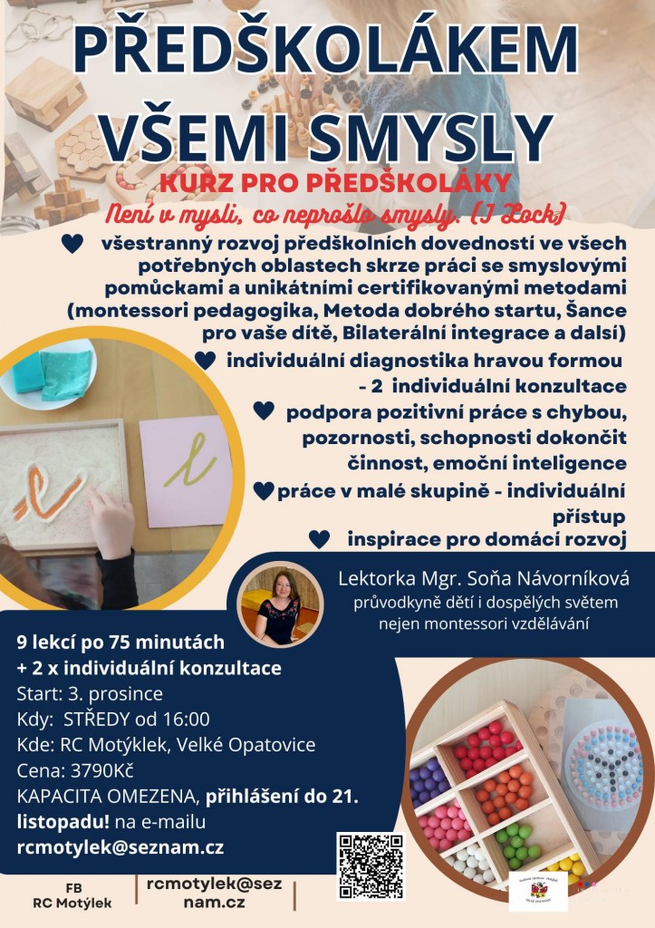 PŘEDŠKOLÁKEM VŠEMI SMYSLY 2025