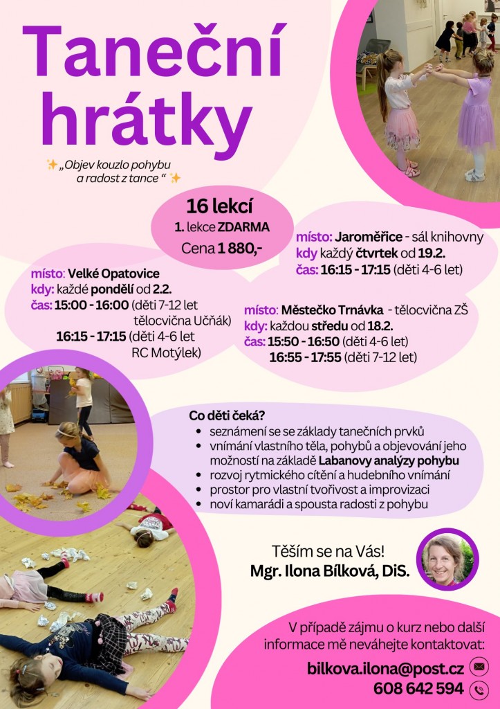 TANEČNÍ HRÁTKY 2026